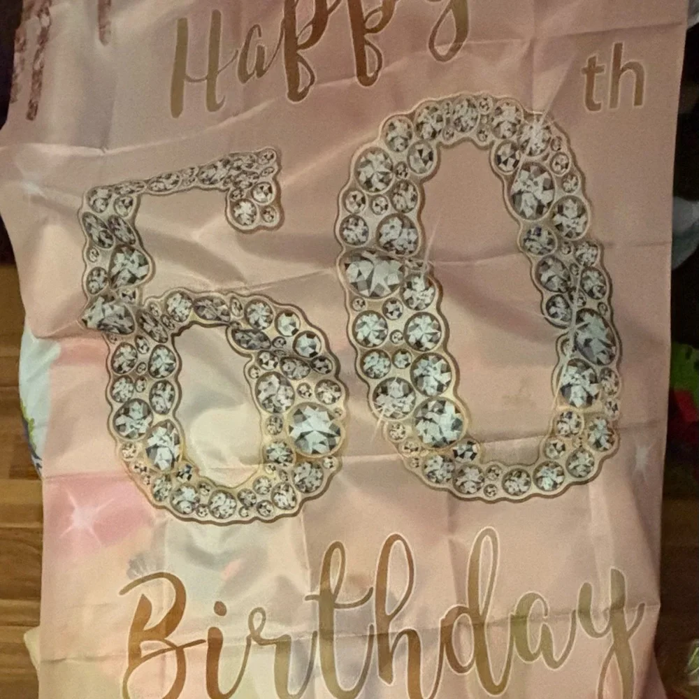 NIBox Crown RoseGold 60 & Fabulous Birthday Party Set Fabulous 60th Birthday fun